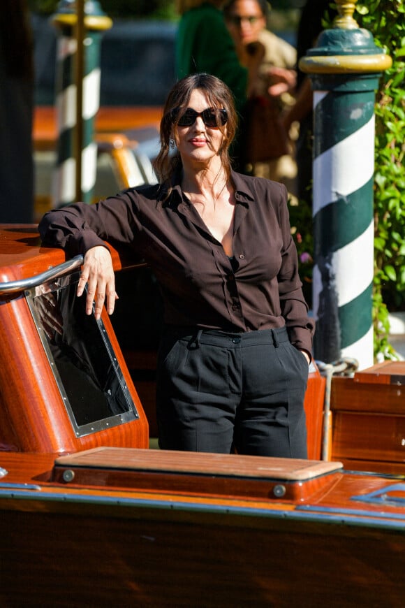 Monica Bellucci - Les célébrités au 79ème festival international du film de Venise (31 août - 10 septembre 2022. Mostra). Le 9 septembre 2022. 
