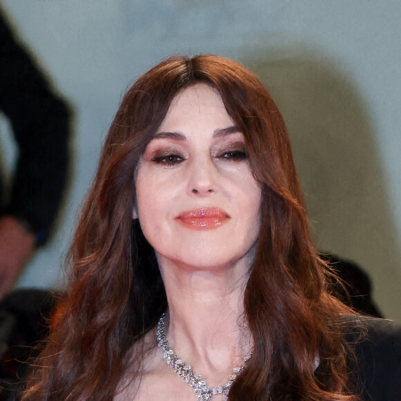 Monica Bellucci - Arrivées à la première du film "Siccita" lors de la 79ème édition du festival international du film de Venise, la Mostra le 8 septembre 2022. 