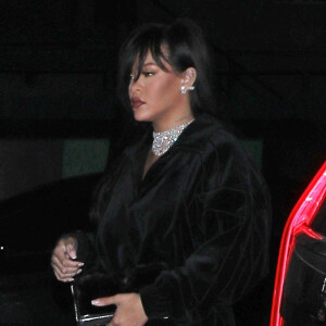 Rihanna a dîné au restaurant "Giorgio Baldi" à Santa Monica le 30 septembre 2022. 