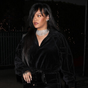 Rihanna a dîné au restaurant "Giorgio Baldi" à Santa Monica. 