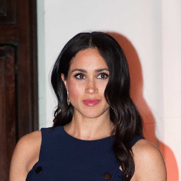 Meghan Markle, duchesse de Sussex (enceinte) lors d'une réception au War Memorial Museum à Auckland, Nouvelle Zélande le 30 octobre 2018. 