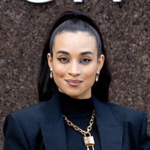 Camélia Jordana - Photocall du défilé Givenchy, Collection Femme Prêt-à-porter Printemps/Eté 2023, lors de la Fashion Week de Paris. Le 2 octobre 2022. © Olivier Borde/Bestimage