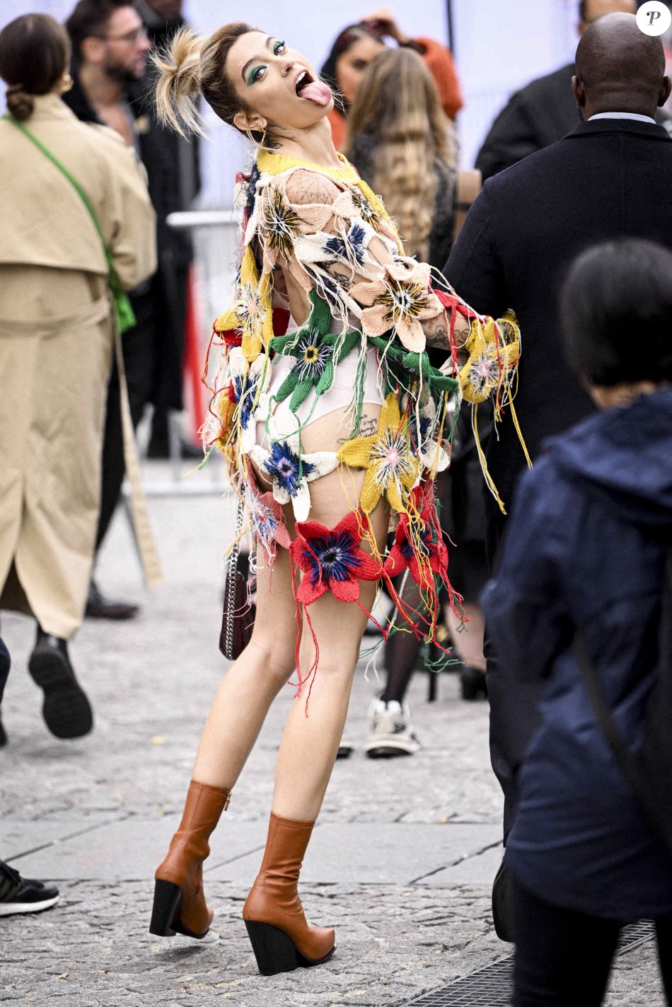Paris Jackson - Arrivées au défilé Stella McCartney, Collection Femme