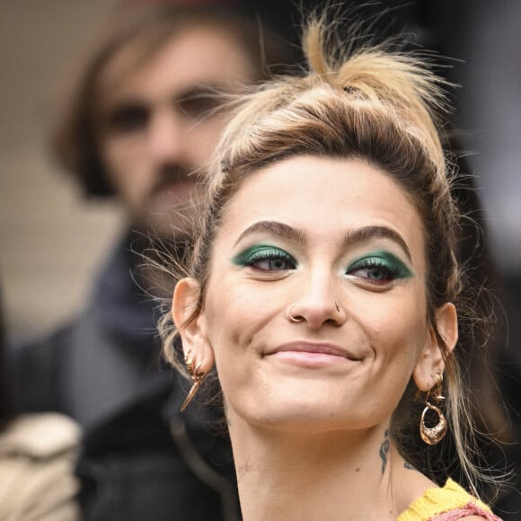 Paris Jackson - Arrivées au défilé Stella McCartney, Collection Femme Prêt-à-porter Printemps/Eté 2023, lors de la Fashion Week de Paris. Le 3 octobre 2022. © Jean-Baptiste Autissier/Panoramic/Bestimage