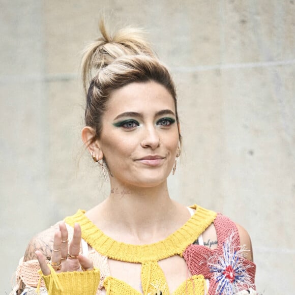 Paris Jackson - Arrivées au défilé Stella McCartney, Collection Femme Prêt-à-porter Printemps/Eté 2023, lors de la Fashion Week de Paris. Le 3 octobre 2022. © Jean-Baptiste Autissier/Panoramic/Bestimage