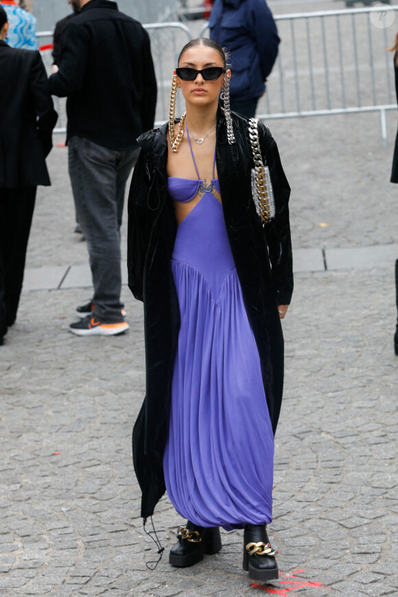 Hana Martin - Arrivées au défilé prêt-à-porter printemps-été 2023 "Stella McCartney" lors de la fashion week de Paris le 3 octobre 2022. © Clovis / Veeren / Bestimage