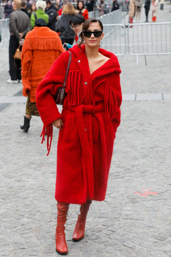 Gabrielle Caunesil - Arrivées au défilé prêt-à-porter printemps-été 2023 "Stella McCartney" lors de la fashion week de Paris le 3 octobre 2022. © Clovis / Veeren / Bestimage