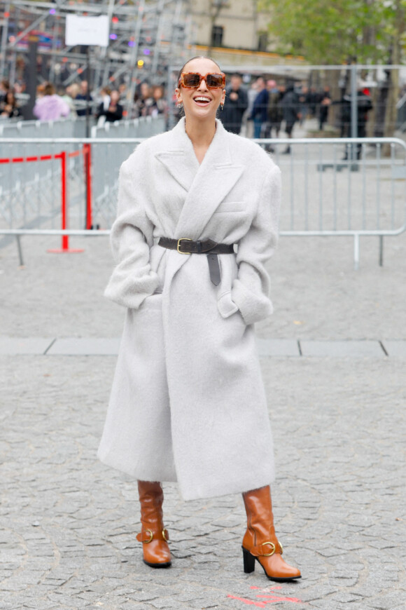 Carla Ginola - Arrivées au défilé prêt-à-porter printemps-été 2023 "Stella McCartney" lors de la fashion week de Paris le 3 octobre 2022. © Clovis / Veeren / Bestimage