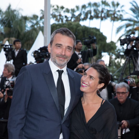 Alessandra Sublet et son mari Clément Miserez - Montée des marches du film " Le Grand Bain " lors du 71ème Festival International du Film de Cannes. Le 13 mai 2018 © Borde-Jacovides-Moreau/Bestimage