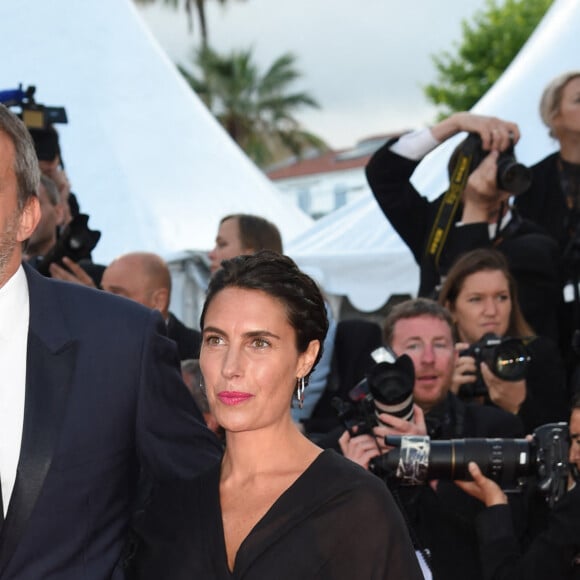 Alessandra Sublet et son mari Clément Miserez - Montée des marches du film " Le Grand Bain " lors du 71ème Festival International du Film de Cannes. Le 13 mai 2018 © Giancarlo Gorassini / Bestimage