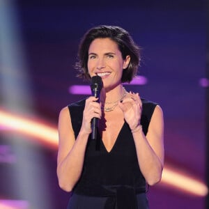 Exclusif - Alessandra Sublet - Enregistrement de l'émission "Duos Mystères" à la Seine Musicale à Paris, qui sera diffusée le 26 février sur TF1.