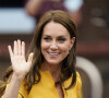 Catherine (Kate) Middleton, princesse de Galles, visitant la maternité du Royal Surrey County Hospital à Guildford, le 5 octobre 2022. 