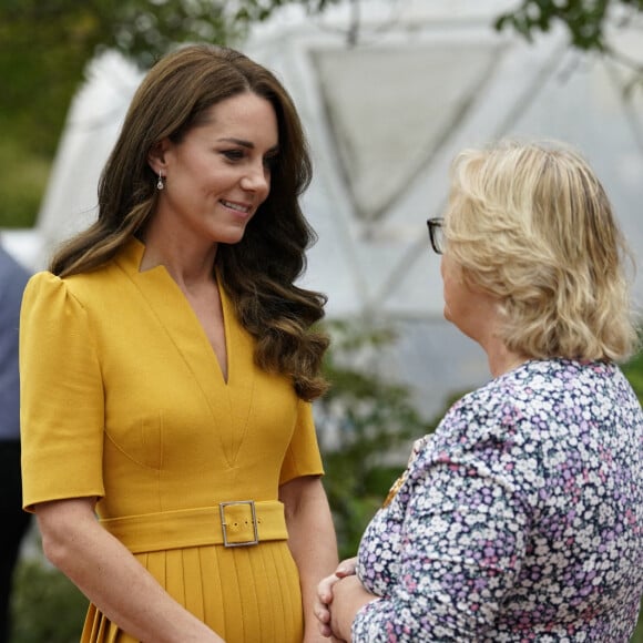 Catherine (Kate) Middleton, princesse de Galles, visitant la maternité du Royal Surrey County Hospital à Guildford, le 5 octobre 2022. 