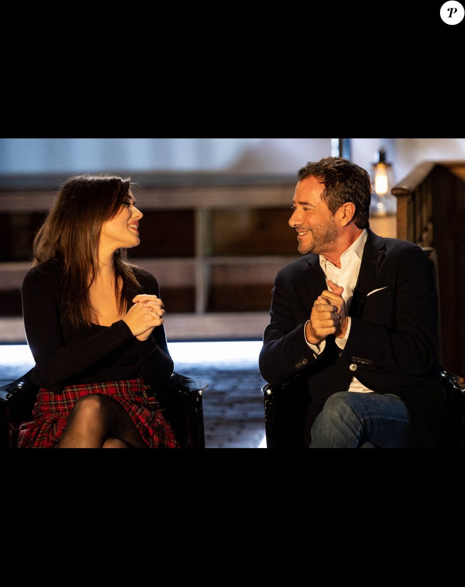 Exclusif - Elsa Esnoult et Bernard Montiel - Enregistrement de l'émission "Animaux Stars", présentée par B.Montiel et diffusée le 8 octobre à 17h30 sur Animaux TV © Jérémy Melloul / Bestimage