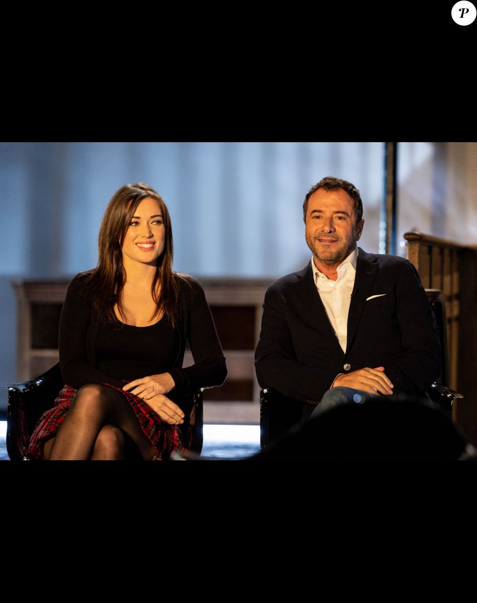 Exclusif - Elsa Esnoult et Bernard Montiel - Enregistrement de l'émission "Animaux Stars", présentée par B.Montiel et diffusée le 8 octobre à 17h30 sur Animaux TV © Jérémy Melloul / Bestimage