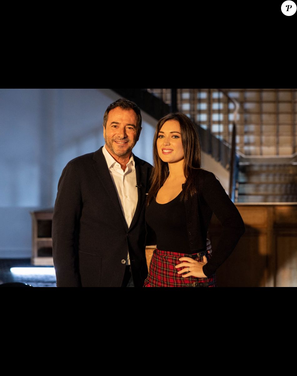 Exclusif - Elsa Esnoult et Bernard Montiel - Enregistrement de l'émission "Animaux Stars", présentée par B.Montiel et diffusée le 8 octobre à 17h30 sur Animaux TV © Jérémy Melloul / Bestimage