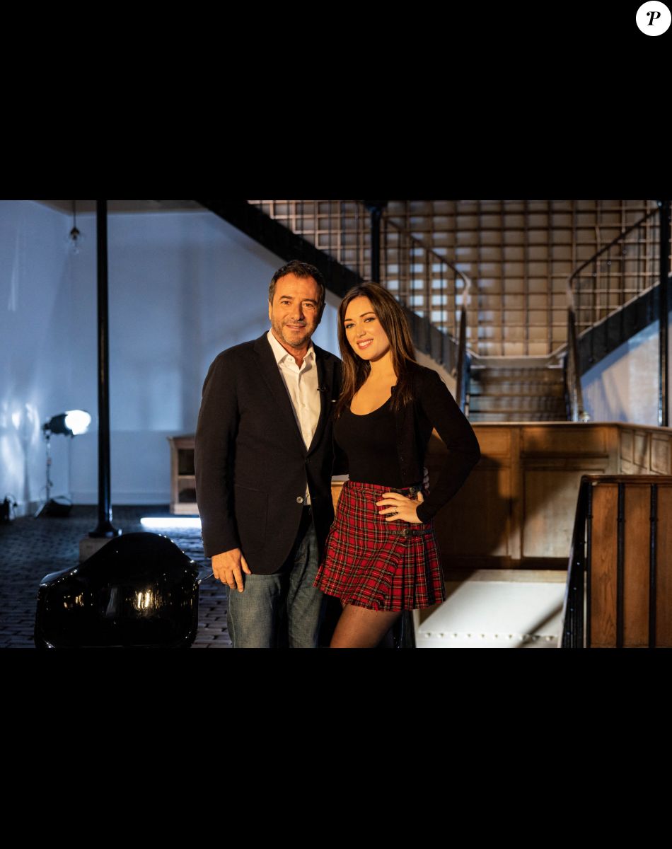 Exclusif - Elsa Esnoult et Bernard Montiel - Enregistrement de l'émission "Animaux Stars", présentée par B.Montiel © Jérémy Melloul / Bestimage