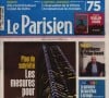 Couverture du "Parisien", le numéro du jeudi 6 octobre 2022.