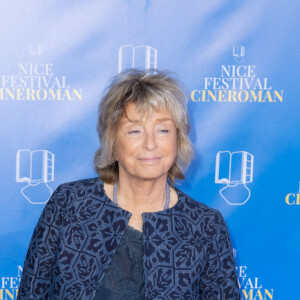 Danièle Thompson, présidente du jury - Photocall de la cérémonie d'ouverture de la 4ème édition du festival Cinéroman à Nice avec la projection du film "Couleurs de l'incendie" le 5 octobre 2022. © Olivier Huitel / Bestimage 