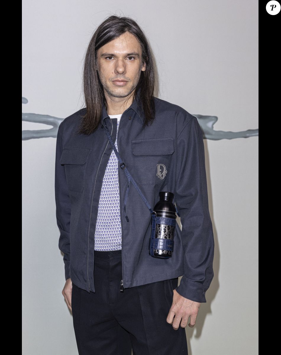 Orelsan au photocall du défilé de mode masculine prêt-à-porter printemps-été 2022 Dior x Travis Scott à Paris, France, le 25 juin 2021. © Olivier Borde/Bestimage
