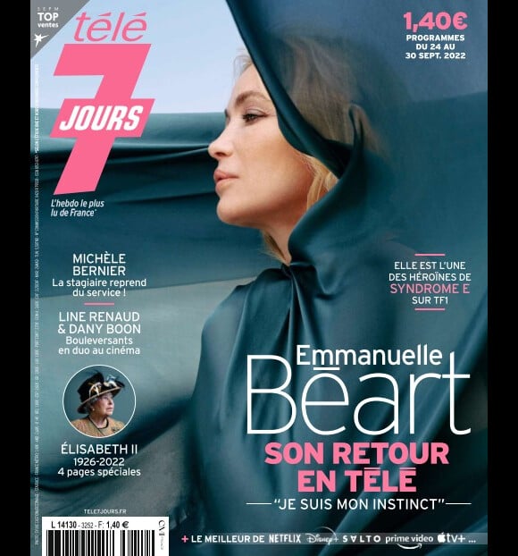 Couverture du magazine "Télé 7 Jours", le numéro du 19/09/2022