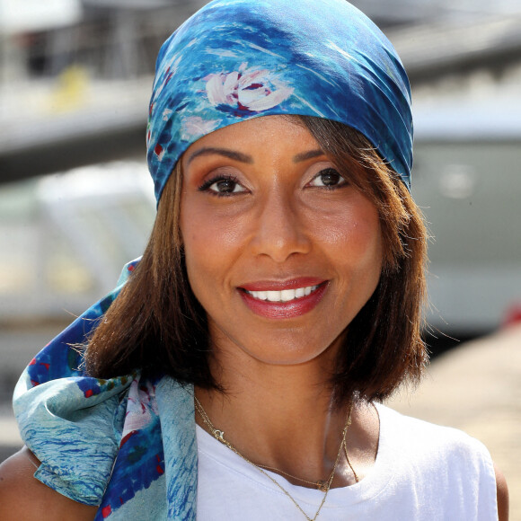 Sonia Rolland - Photocall de la série "Tropiques Criminels" lors de la 24ème édition du Festival de la Fiction TV de La Rochelle, le 15 septembre 2022. © Patrick Bernard / Bestimage