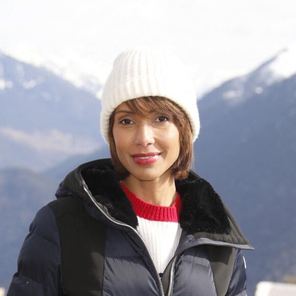 Sonia Rolland pour Tropiques criminels. - Rendez-vous avec les actrices et acteurs de la 24ème édition du festival Tv de Luchon le 12 février 2022. © Christophe Aubert / Bestimage