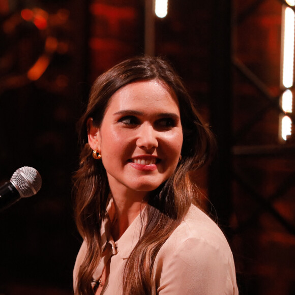 Joyce Jonathan - Enregistrement de l'émission "On est en direct" (OEED) présentée par Laurent Ruquier et Léa Salamé dans les studios Rive Gauche à Paris, France, le 20 mai 2022. © Christophe Clovis / Bestimage.