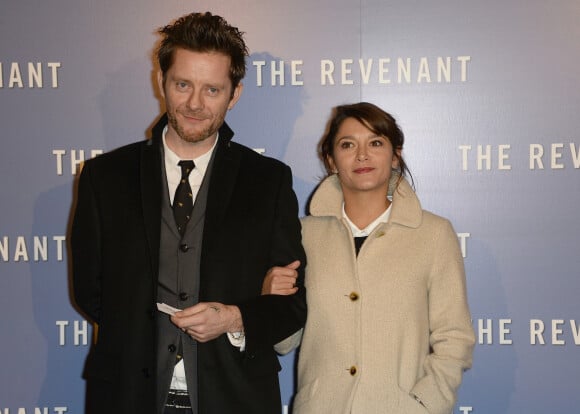 Emma De Caunes avec son mari Jamie Hewlett - Avant-première du film "The Revenant" au Grand Rex à Paris, le 18 janvier 2016. © Coadic Guirec/Bestimage