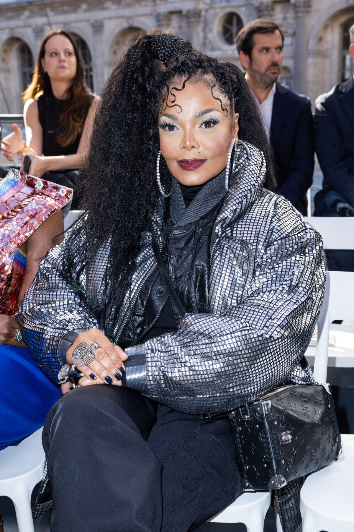 Janet Jackson Is Front Row Royalty At The Louis Vuitton Show