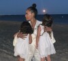 Amel Bent et ses deux filles Sofia et Hana