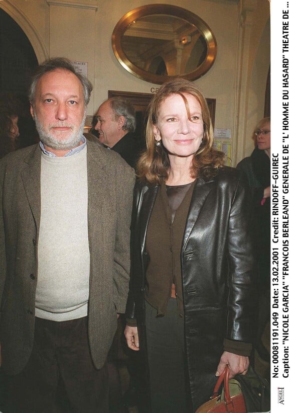 Nicole Garcia et François Berléand - Générale de L'homme du Hasard, Théâtre de l'atelier à Paris 