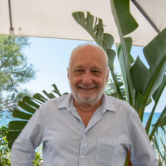 François Berléand - Rencontre avec les acteurs du film "La très très grande classe" lors de l'avant-première au cinéma Pathé La Valette à Toulon. Le 12 juillet 2022 © Patrick Carpentier / Bestimage 