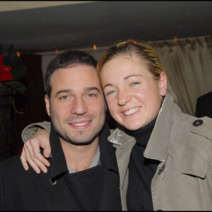 Mario Barravecchia et Anne-Laure Sibon - Soirée Les trophées de la nuit au Lido.