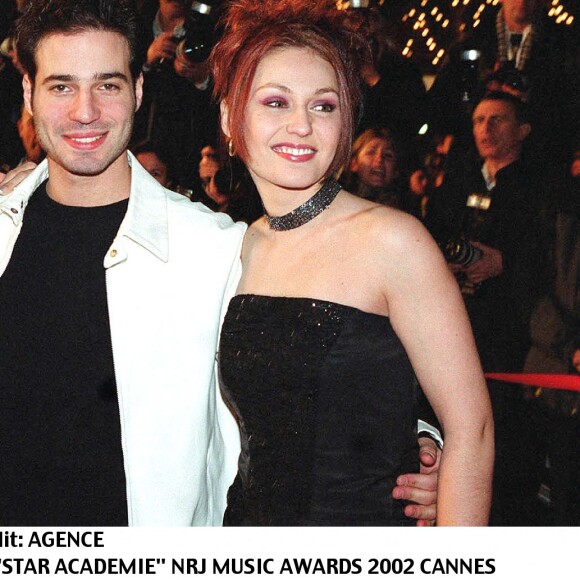 Karin, Mario et Jessica de la Star Academy au NRJ Music Awards 2002 à Cannes.