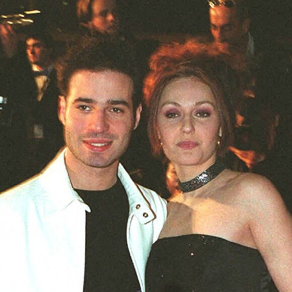 Mario et Jessica de la "Star Academy" au NRJ Music Awards en 2002. Cannes.
