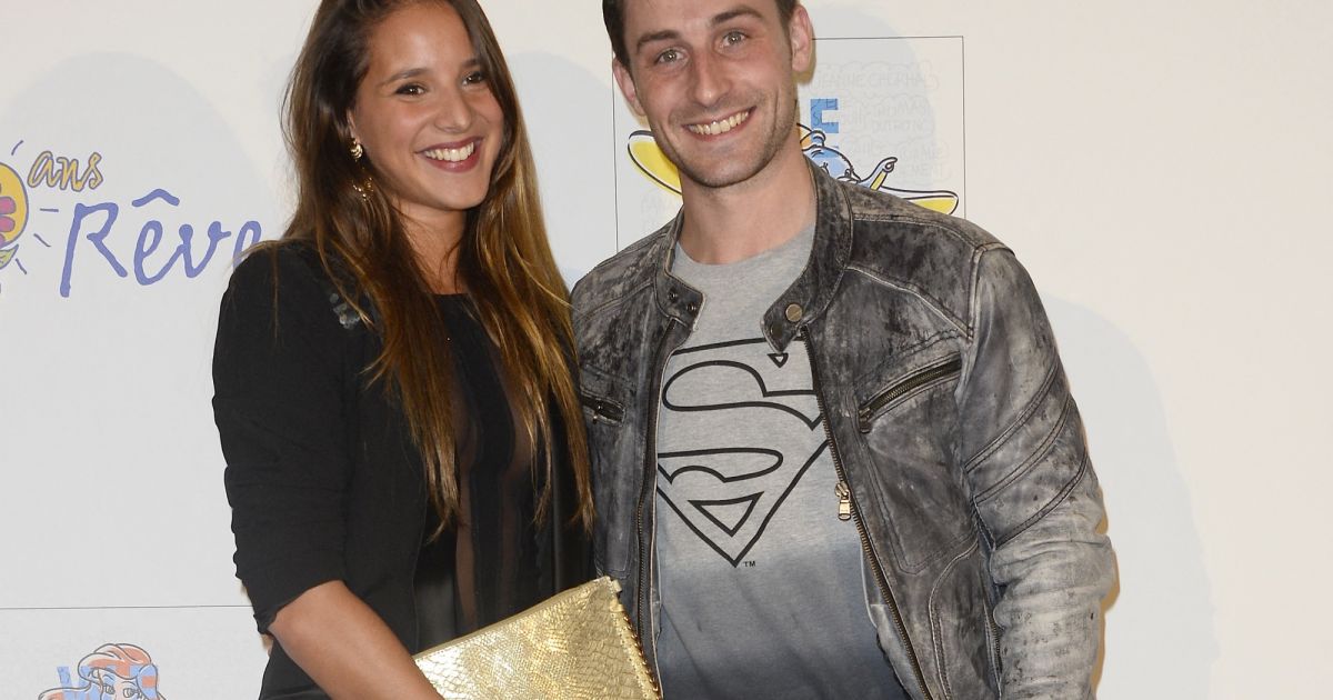 Brian Joubert et sa compagne Manika Auxire Soirée du concert We Love Disney Live au profit de Brian Joubert et sa compagne Manika Auxire Soirée du concert We Love Disney Live au profit de