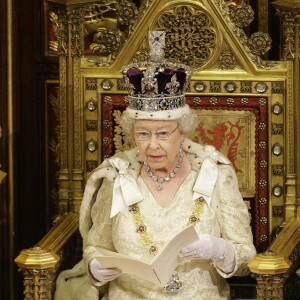 Elizabeth II - Ouverture du parlement à Londres. Le 18 novembre 2009. @Ken Goff Rota/GoffPhotos.com