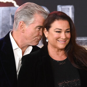 Pierce Brosnan et sa femme Keely Shaye Smith à l'avant-première du film "Black Adam" à New-York. Photo d'Anthony Behar/SPUS/ABACAPRESS.COM