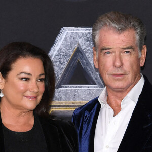 Pierce Brosnan et sa femme Keely Shaye Smith à l'avant-première du film "Black Adam" à New-York. Photo d'Anthony Behar/SPUS/ABACAPRESS.COM