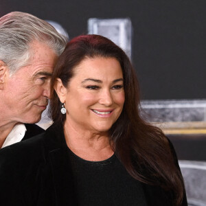 Pierce Brosnan et sa femme Keely Shaye Smith à l'avant-première du film "Black Adam" à New-York. Photo d'Anthony Behar/SPUS/ABACAPRESS.COM