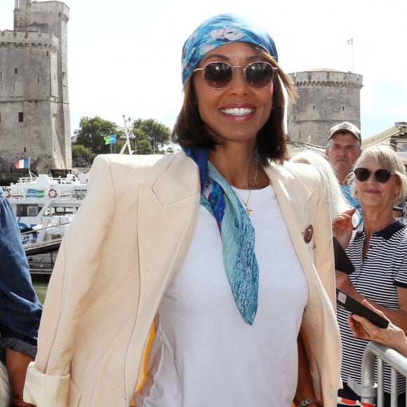 Sonia Rolland - Photocall de la série "Tropiques Criminels" lors de la 24e édition du Festival de la Fiction TV de La Rochelle, le 15 septembre 2022. © Patrick Bernard / Bestimage