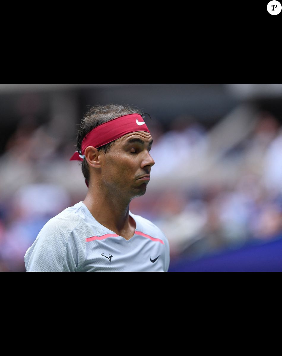 Rafael Nadal face à Francis Tiafoe (4/6 - 6/4 - 4/6 - 3/6) lors du tournoi de l'US Open de New York, le 5 septembre 2022.