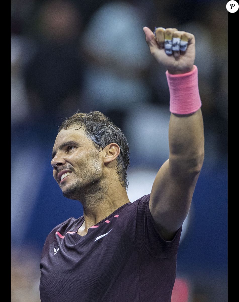 Rafael Nadal bat R.Gasquet (6-0, 6-1, 7-5) au troisième tour de l'US Open au USTA Billie Jean King National Tennis Center à New York City, New York, Etats-Unis, le 3 septembre 2022. © Prensa Internacional/Zuma Press/Bestimage