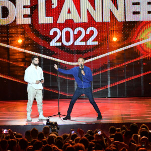 Exclusif - No Tabloids - Kendji Girac et Nikos Aliagas - Enregistrement de l'émission "La Chanson de l'Année 2022" à Toulon, diffusée le 4 juin sur TF1. © Bruno Bebert / Bestimage 