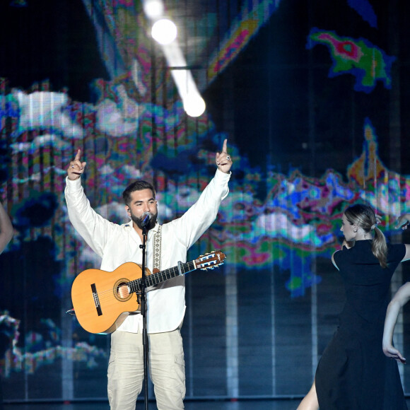 Exclusif - No Tabloids - Kendji Girac - Enregistrement de l'émission "La Chanson de l'Année 2022" à Toulon, diffusée le 4 juin sur TF1. © Bruno Bebert / Bestimage 