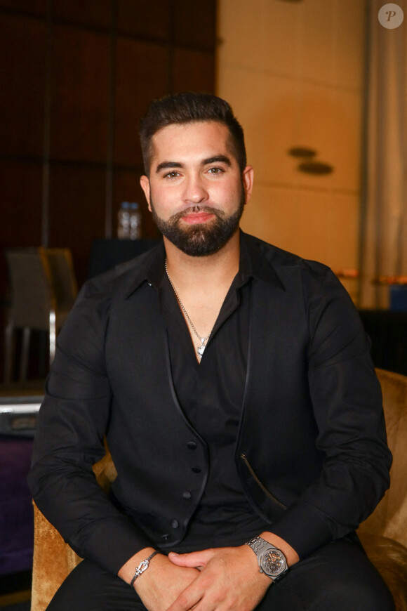 Exclusif - Kendji Girac en concert du 1er Casa Music Show, organisé par Kenza Cheddadi, au Sofitel Tour Blanche de Casablanca, Maroc, le 25 novembre 2021. © Philippe Doignon/Bestimage 