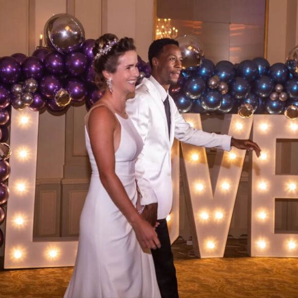 Gaël Monfils et Elina sur Instagram.