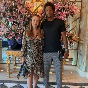 Gaël Monfils et Elina sur Instagram.