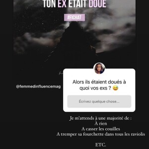 Lena évoque ses exs sur Instagram.